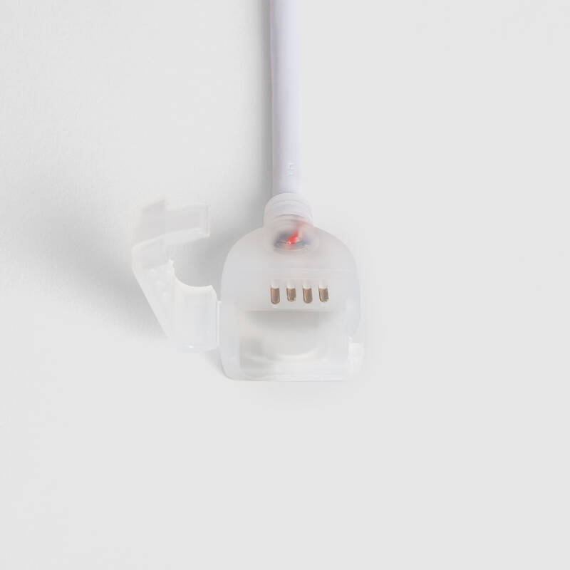 Conector Doble con Cable para Tira LED Neón Regulable 220V RGB SFLEX8