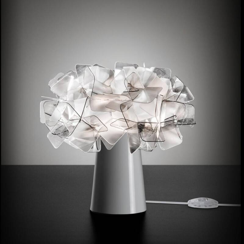 Lámpara de Mesa SLAMP Clizia Table Fumé