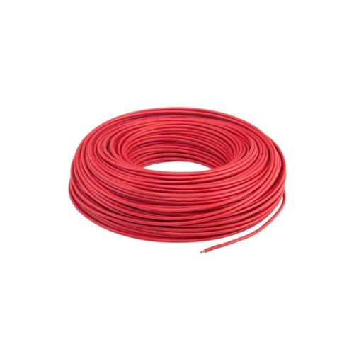 Rollo Cable Unifilar 6mm2 H1Z2Z2-K 60m rojo