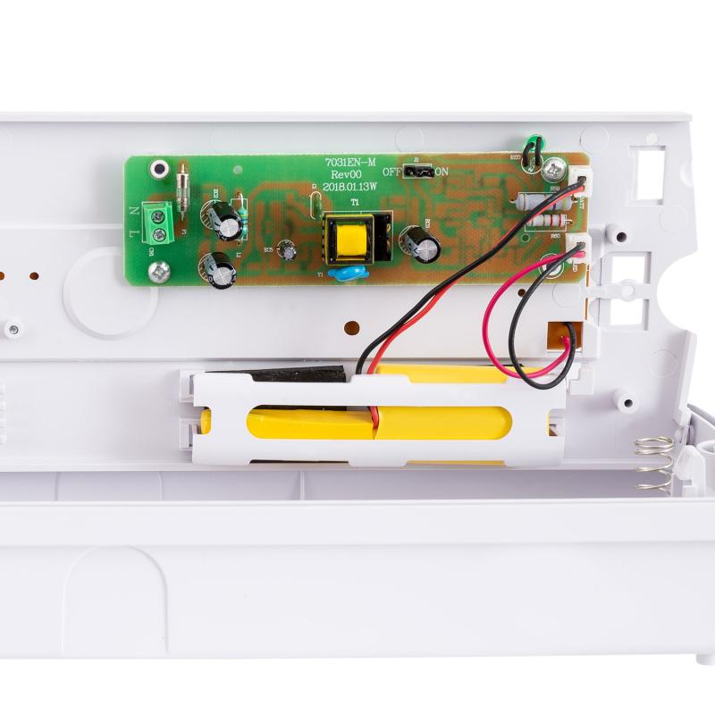 Luz Emergencia LED 3W 200lm Superficie Permanente/No Permanente IP65 3 Horas de Autonomía
