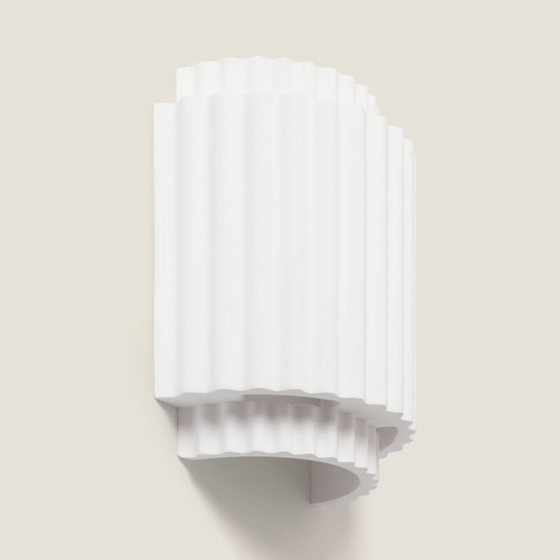 Aplique de Pared Yeso Double Colum