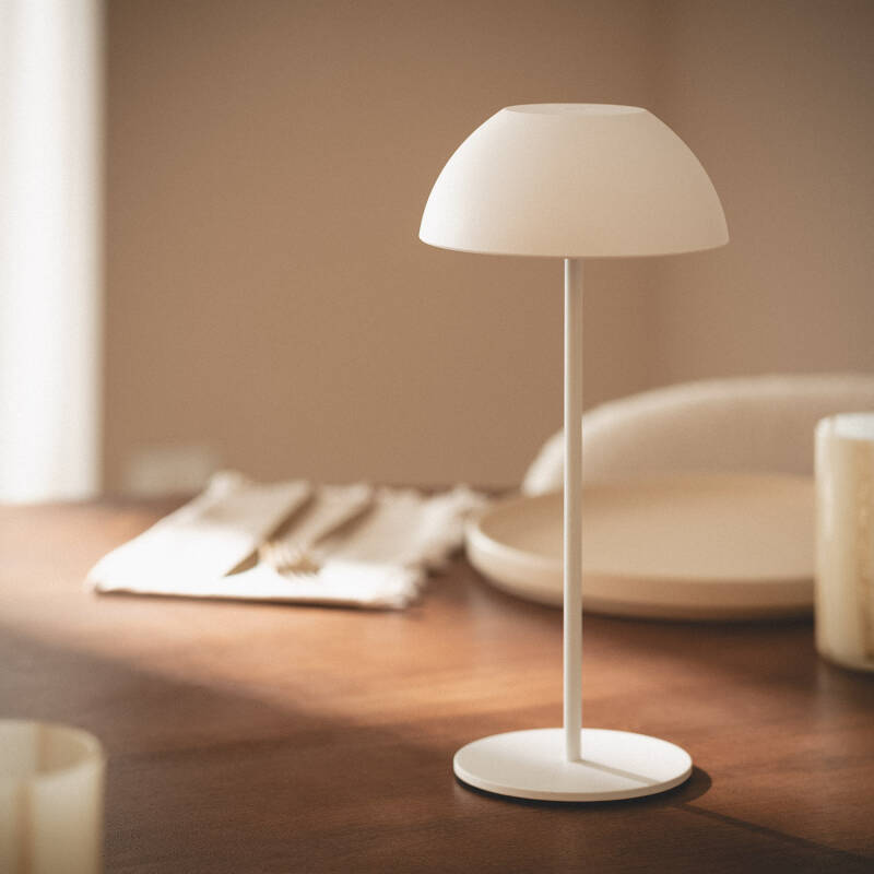Lámpara de Mesa LED Portátil Exterior con Batería USB Recargable Mugla