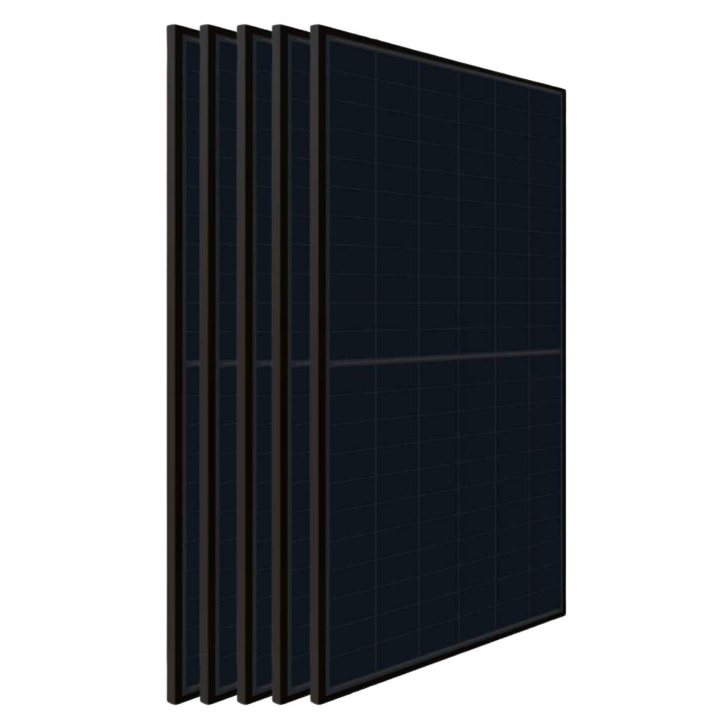 Pack 5 unidades Paneles Solares 450W Bifaciales Full Black N-Type MEPV ULTRA Eurener
