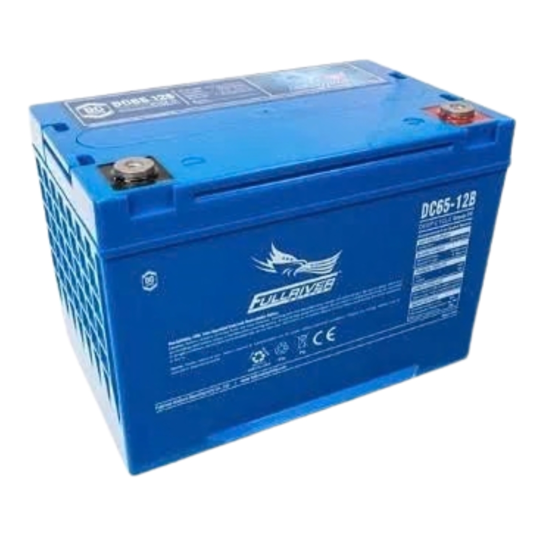 Batería 12V AGM Solar 65Ah C20 Monobloc Fullriver DC65-12B