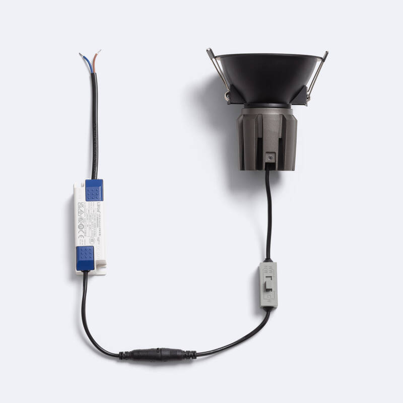 Foco Downlight LED 9W / 12W Cónico Areni Corte Ø 85 mm