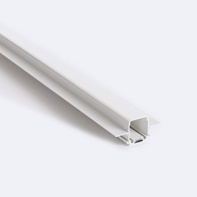 Carril Magnético 25mm SuperSlim Empotrable 48V 1m