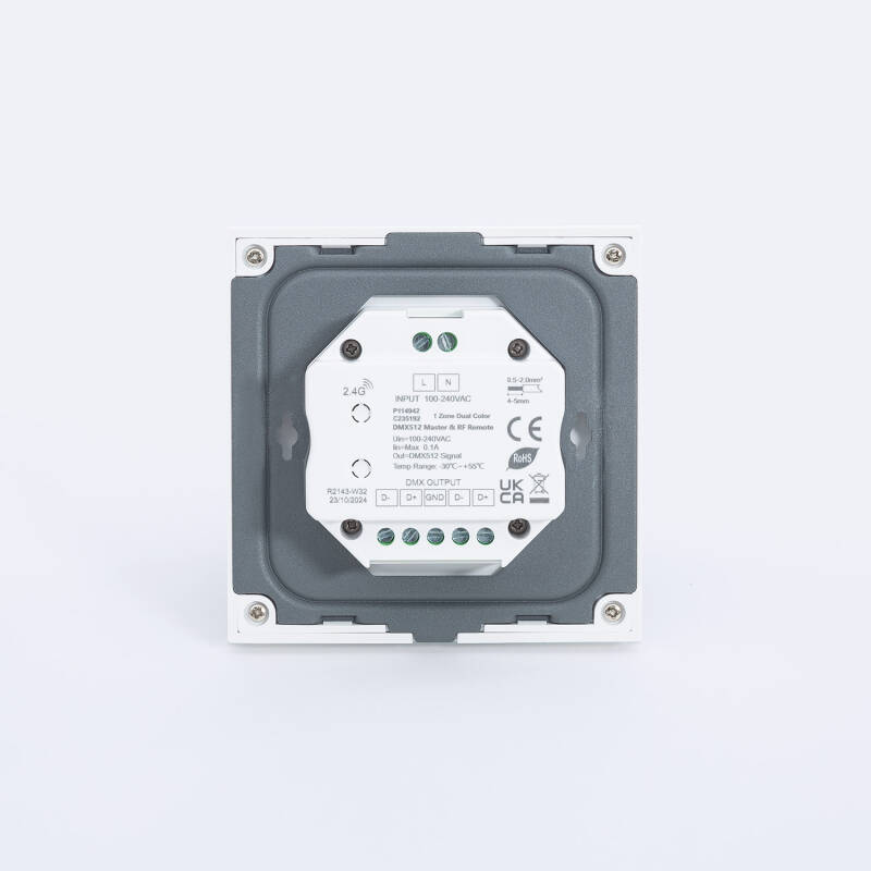 Panel Táctil DMX Master Táctil CCT SKYDANCE T12-S