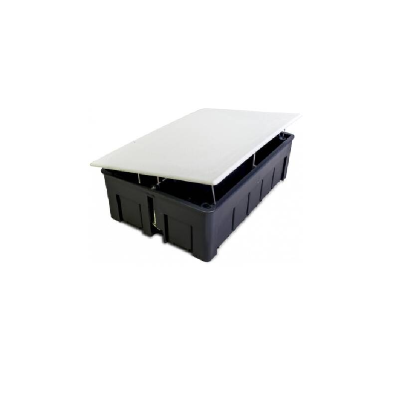 Caja de conex. tabique hueco 170x110x50 con tapa garra metálica C45