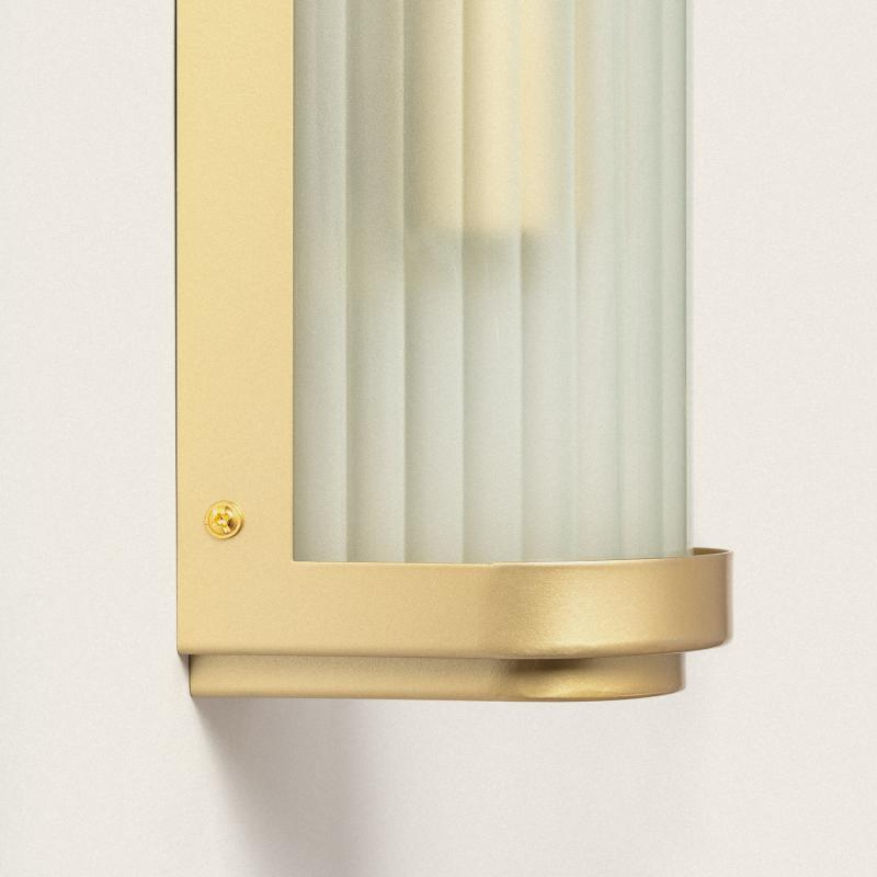 Aplique de Pared Exterior Cristal Peridot