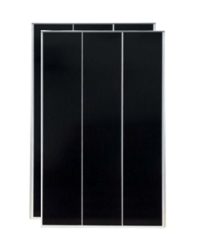 Pack 2 unidades Placas Solares Monocristalinas 12V 200W Solarfam