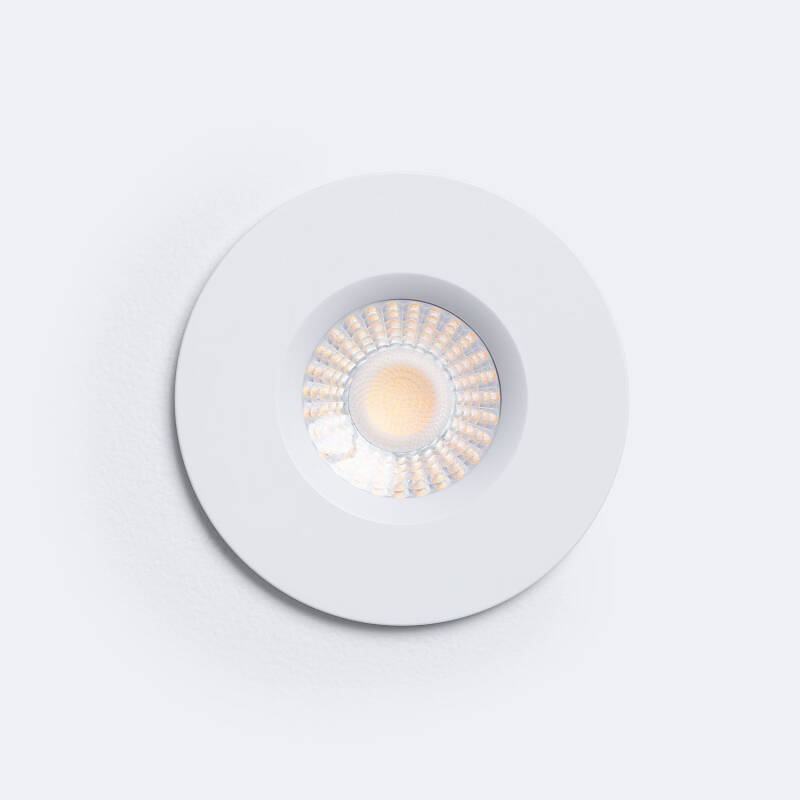 Foco Downlight LED 5-8W Ignífugo Circular Regulable IP65 Corte Ø 65 mm Solid Design