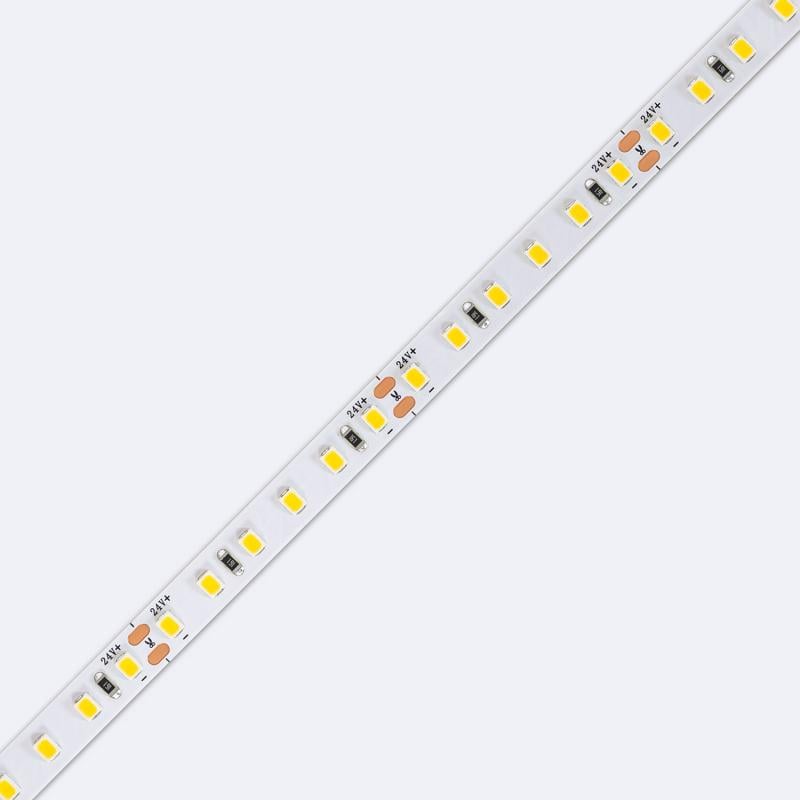 Tira LED 24V SMD 120 LED/m 5m 10W/m 1000lm/m Ancho 8mm Corte 5cm IP20
