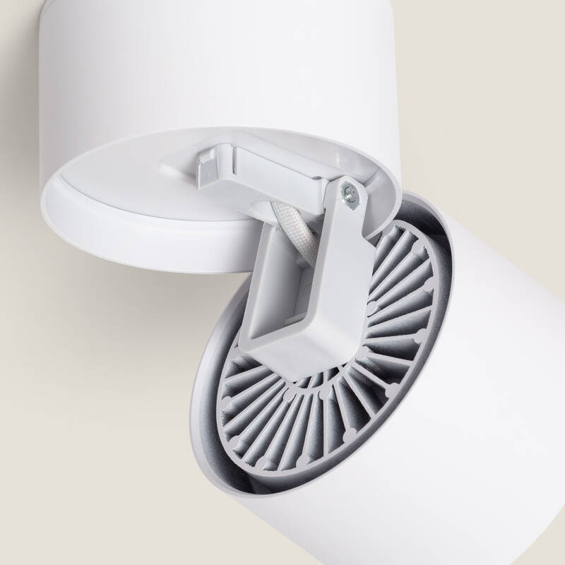 Aplique LED 15W de Aluminio Circular Blanco New Onuba
