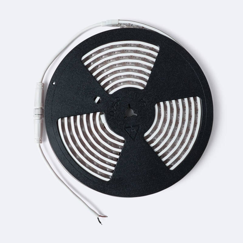 Tira LED 24V WALL WASHER 30º 48 LED/m 5m 19W/m 2000lm/m Ancho 15mm Corte 2cm IP65