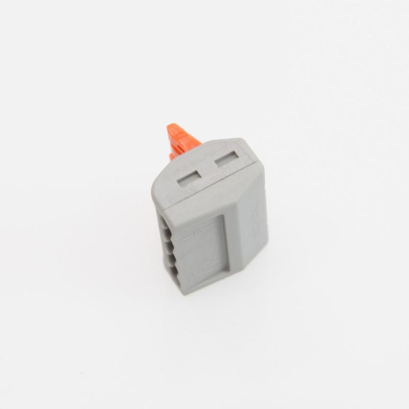 Pack 10 Conectores Rápidos 5 Entradas PCT-215 para Cable Eléctrico de 0.08-4mm²