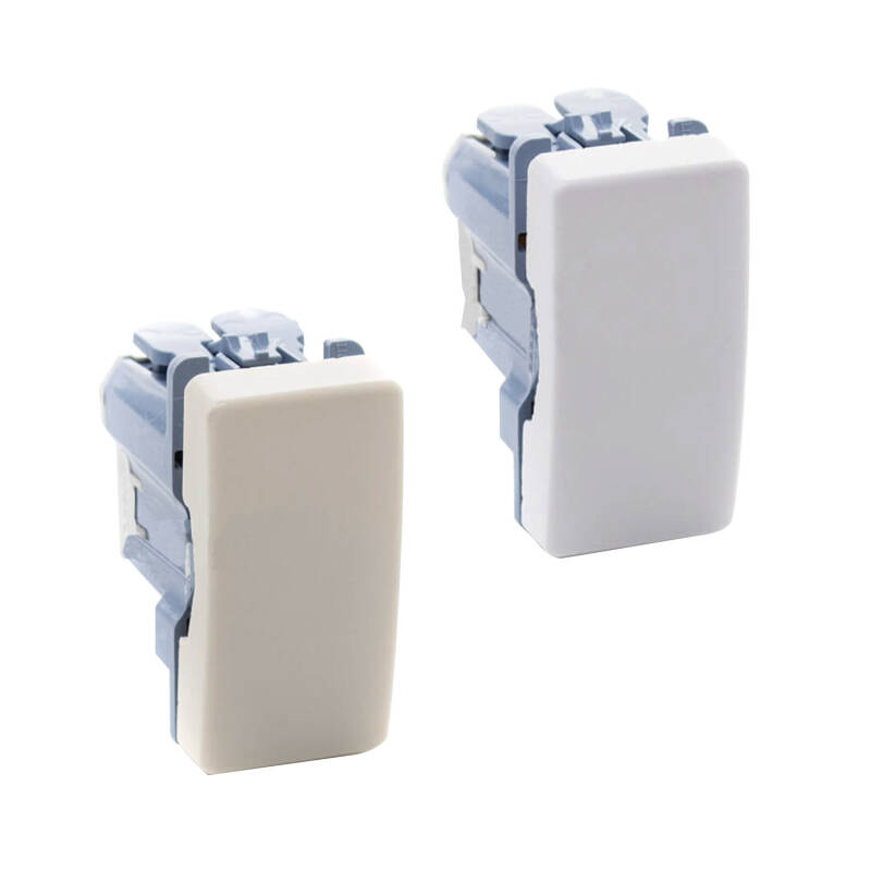 Interruptor Simple Conmutado Cruzamiento Estrecho con Tecla SIMON 27 Play 27251