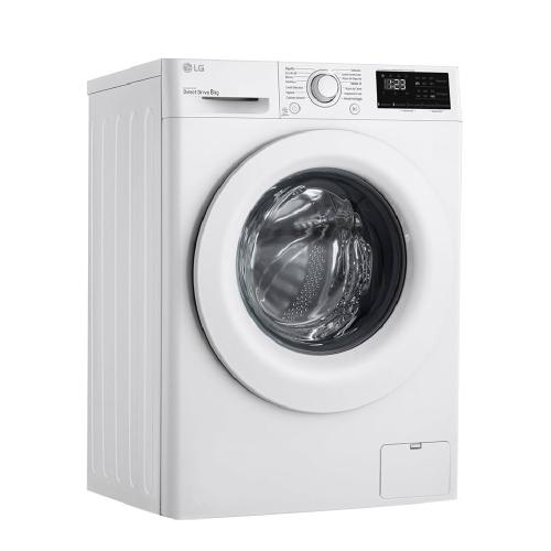 Lavadora 8kg 1400rpm LG F4WV3008N3W