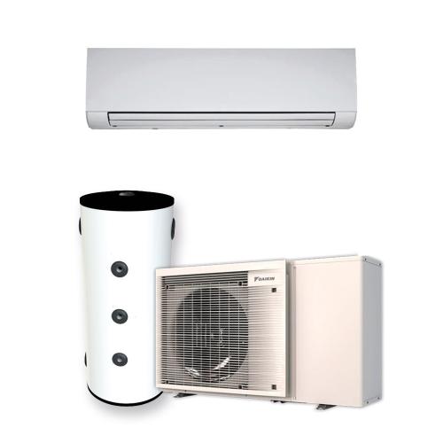 Kit Fancoils Aerotermia 14kW Aquaris con depósito 80L