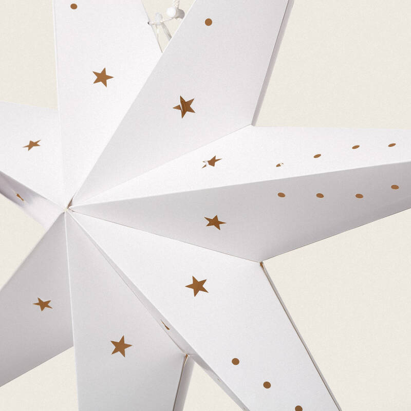 Estrella LED Papel con Batería Hadar