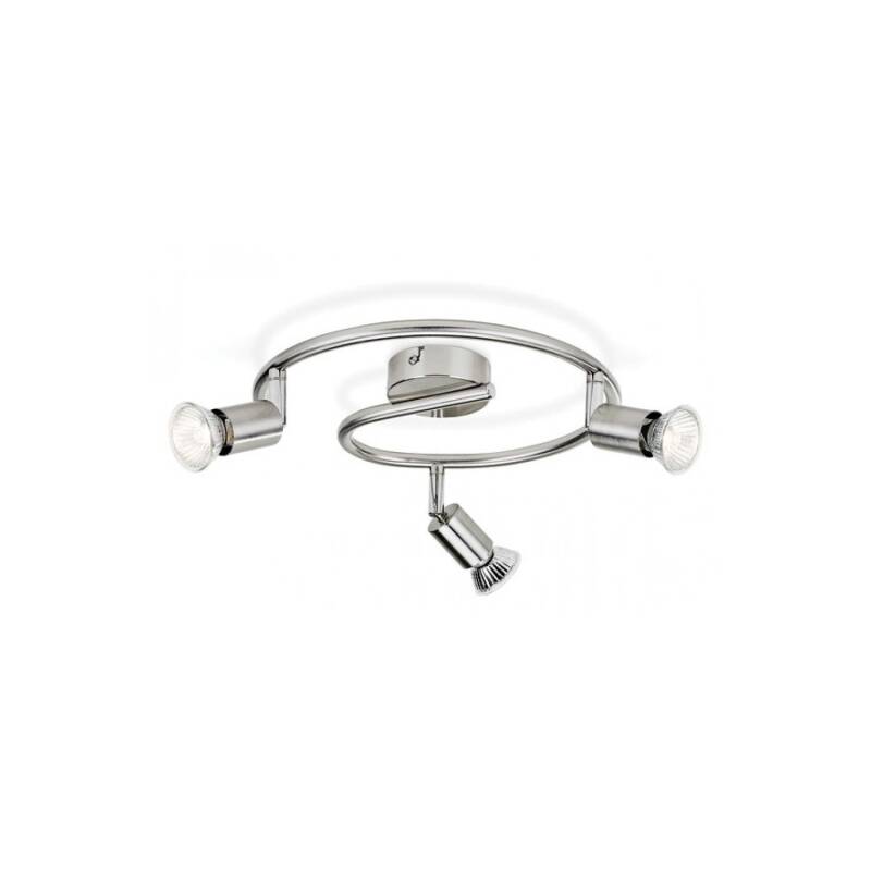Lámpara de Techo 3 Focos en Espiral PHILIPS Limbali
