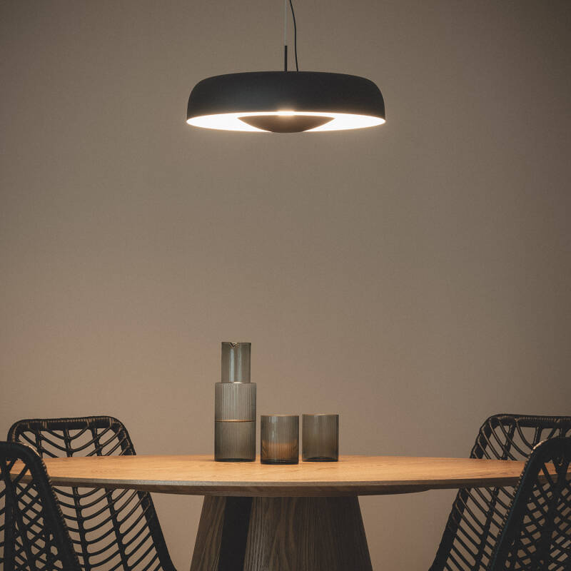 Lámpara Colgante LED 20W Acero Duval