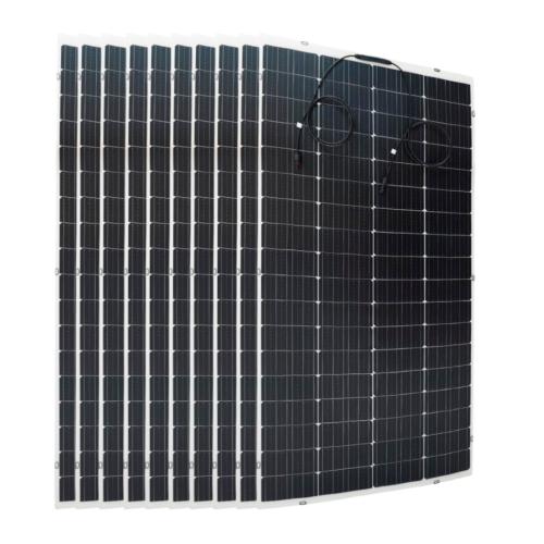 Pack 10 unidades de Placa Solar Flexible 240W 12V Tensite