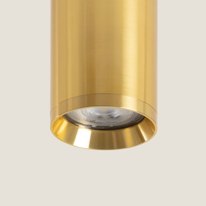 Foco Portalámparas Aluminio para Bombillas GU10 Cuarzo