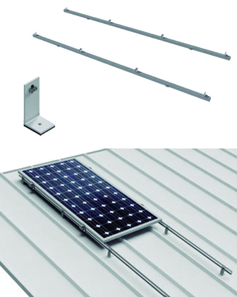 Estructura Cubierta Metálica 3 Paneles Horizontal 03H
