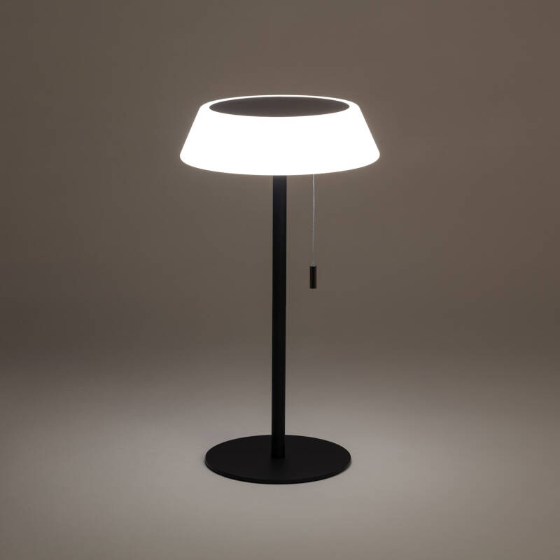 Lámpara de Mesa Solar Exterior LED 1.2W Metal Aldana