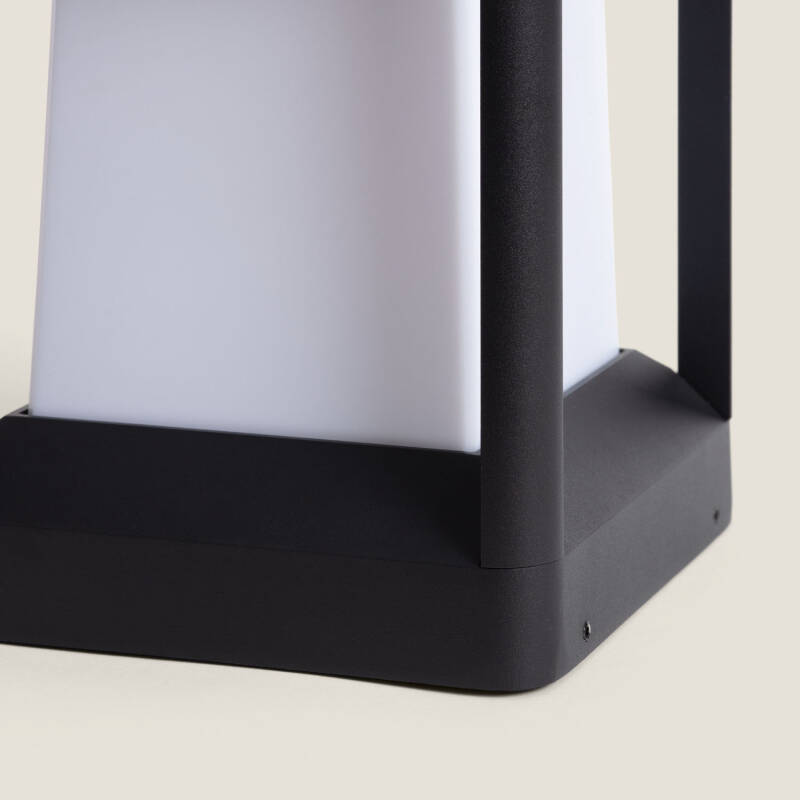 Baliza Sobremuro Exterior E27 Aluminio 21cm Indo