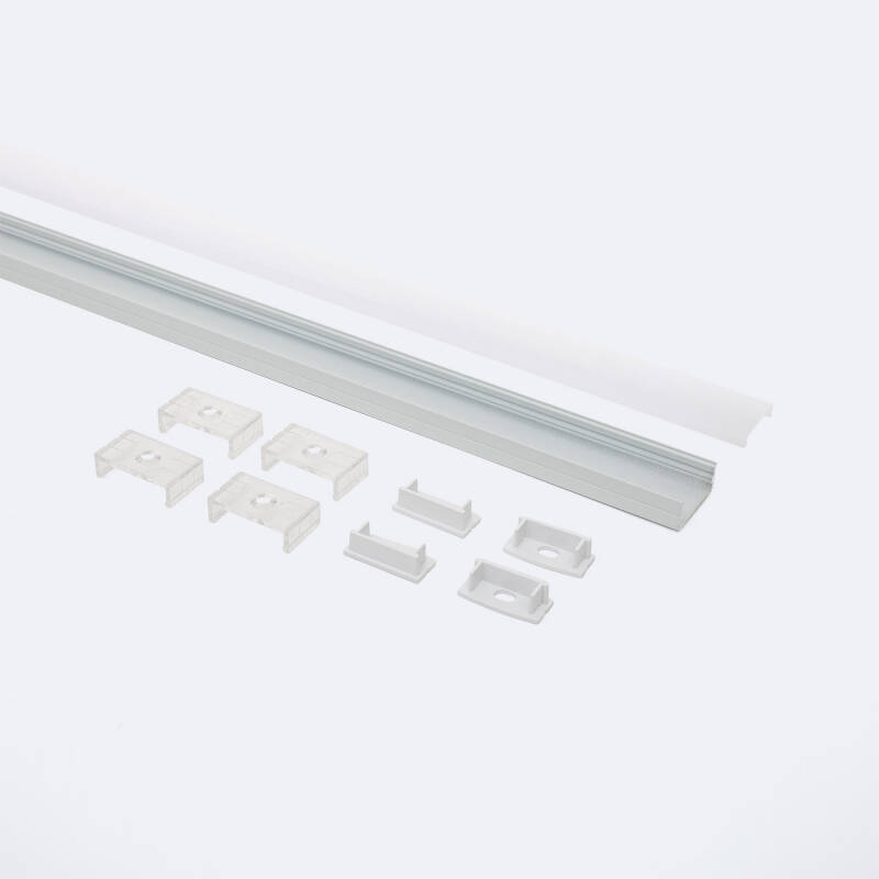 Perfil Aluminio Superficie para Tira LED hasta 20 mm