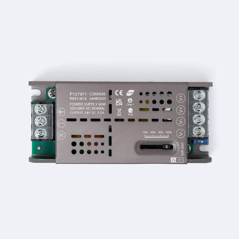 Fuente de Alimentación Slim Regulable en Intensidad Fade PRO 24V DC
