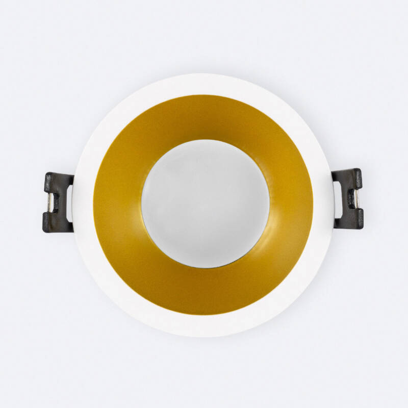 Foco Downlight Cónico GU10 6W Corte Ø 75 mm PC