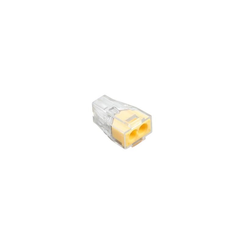Pack 20 Conectores Rápidos 2 Entradas 0.75-2.5 mm²