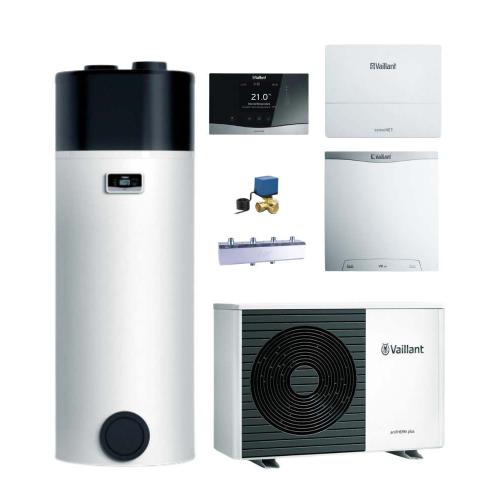 Kit Aerotermia ACS 200 litros Vaillant Arostor con Bomba de Calor 8kW aroTHERM plus 8