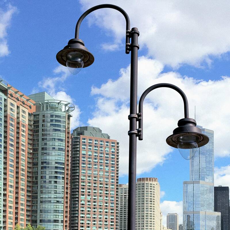 Farola LED 60W Fisher LUMILEDS PHILIPS Xitanium Programable