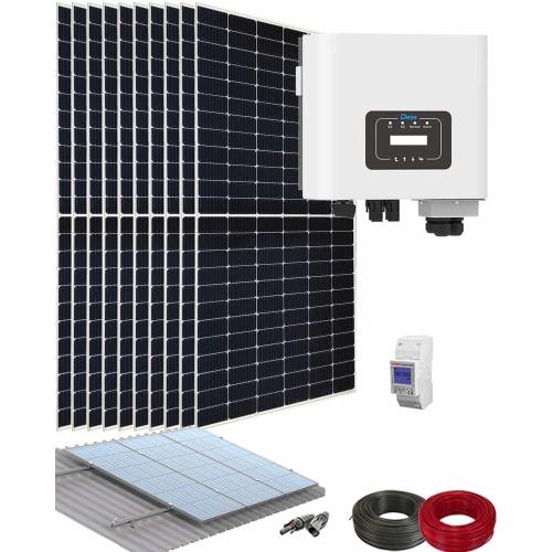 Kit Solar Autoconsumo Fotovoltaico con Inversor Deye Sun 5000W