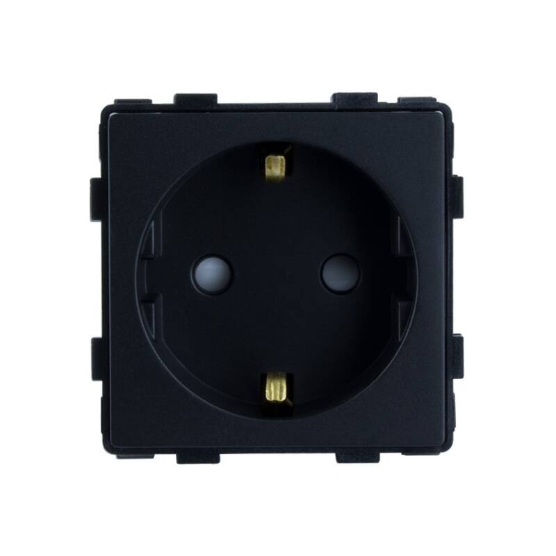 Enchufe Schuko con Marco PC Modern