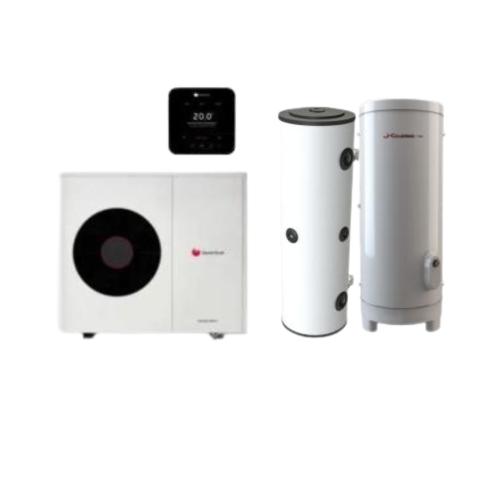 Kit Aerotermia ACS 300 litros 18kW Saunier Duval Genia Air Max para 250m2