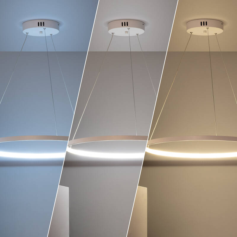 Lámpara Colgante LED 20W Metal CCT Seleccionable Ivalo