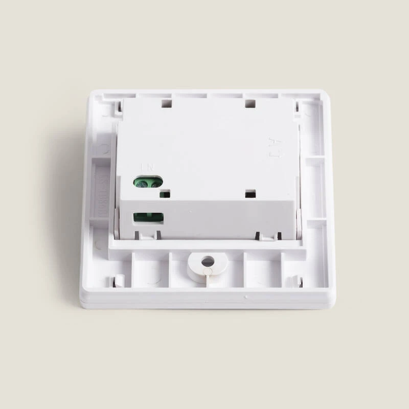 Baliza de Pared LED Empotrable con Sensor PIR y Crepuscular Olite para Caja Universal