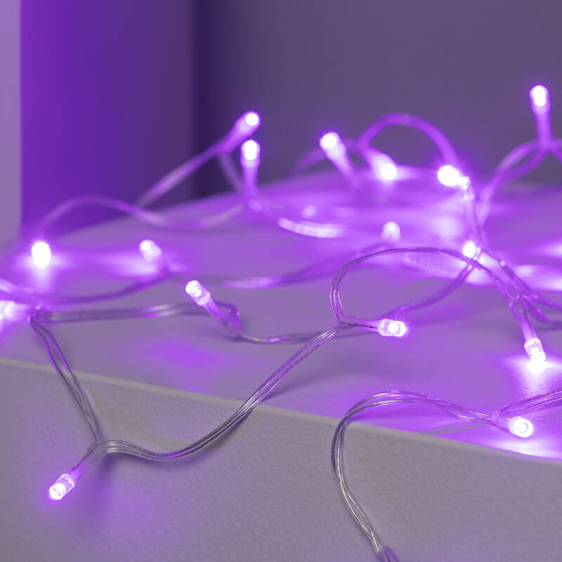 Guirnalda Exterior Cable LED con Batería 5m