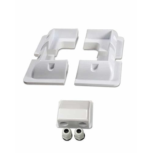 Estructura ABS 4 Esquinas con Pasamuros