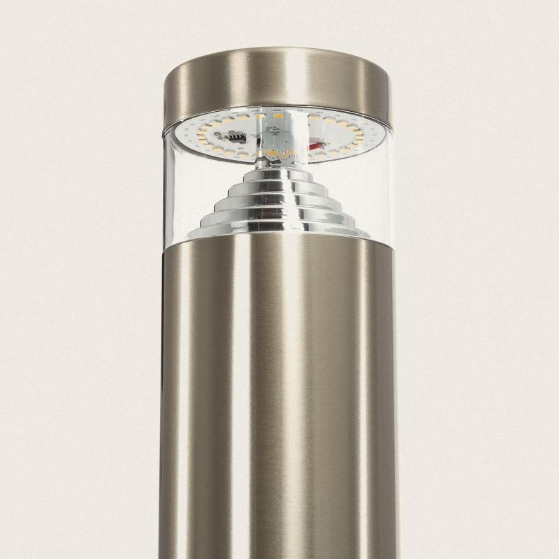 Baliza Exterior LED 5W Superficie Pie 50cm Acero Inoxidable Inti