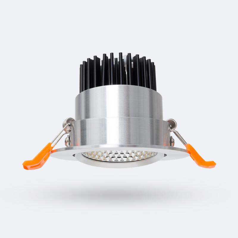Foco Downlight LED 7W Circular COB CRI90 Corte Ø 70 mm Silver