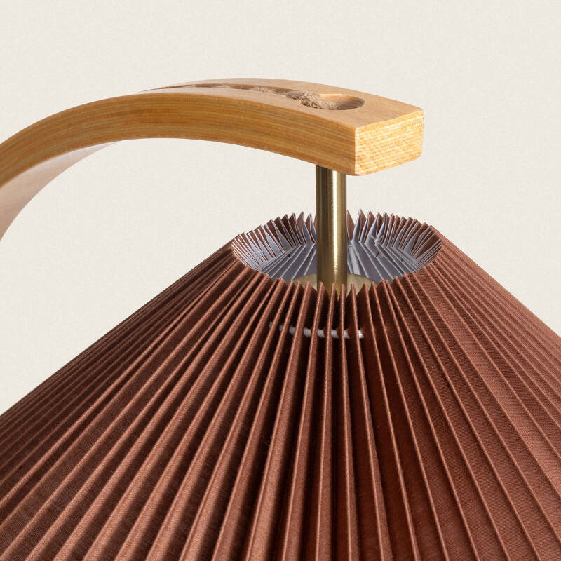 Lámpara de Pie Madera Luanda