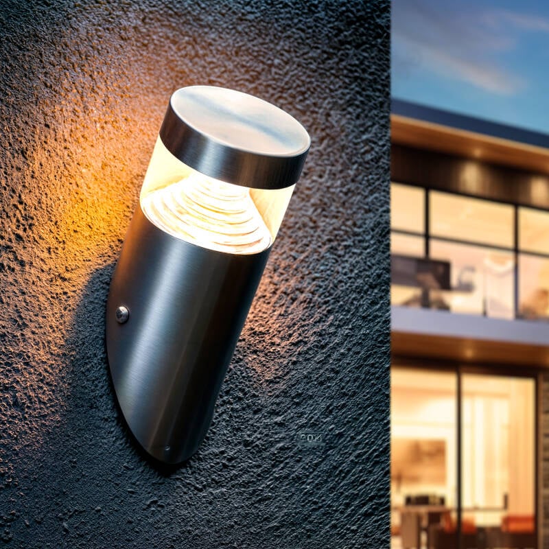 Aplique de Pared Exterior LED 5W Acero Inoxidable Inti