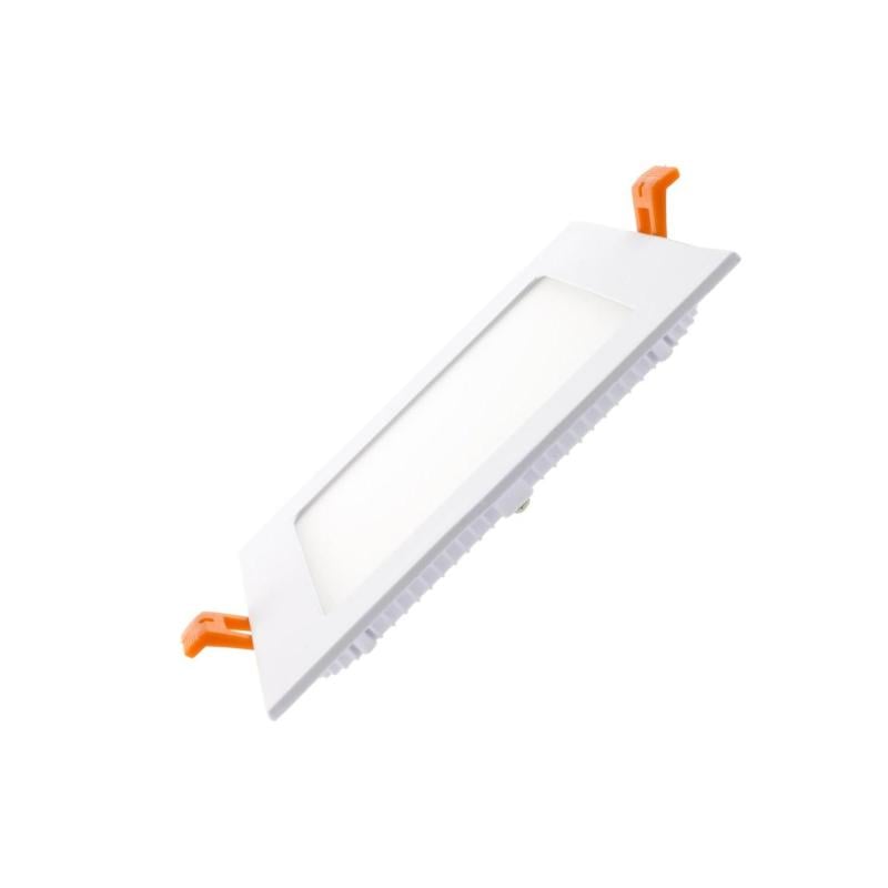 Placa LED 12W Cuadrada SuperSlim Corte 155x155 mm