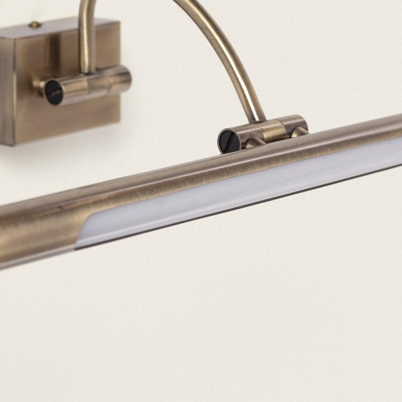 Aplique LED Eski para Cuadros - Latón Antiguo