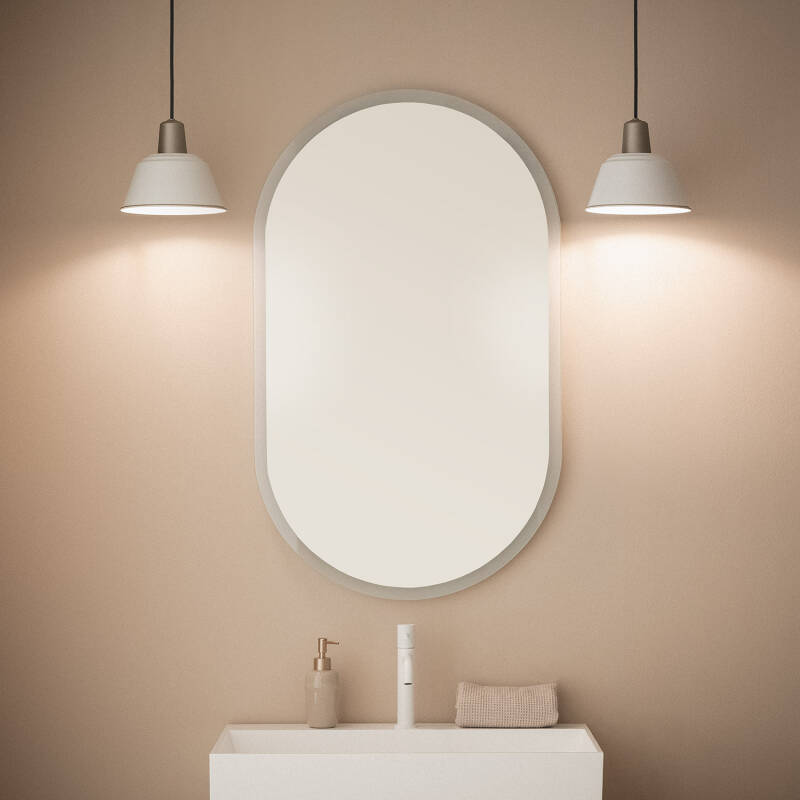 Lámpara Colgante Baño Metal Birzay